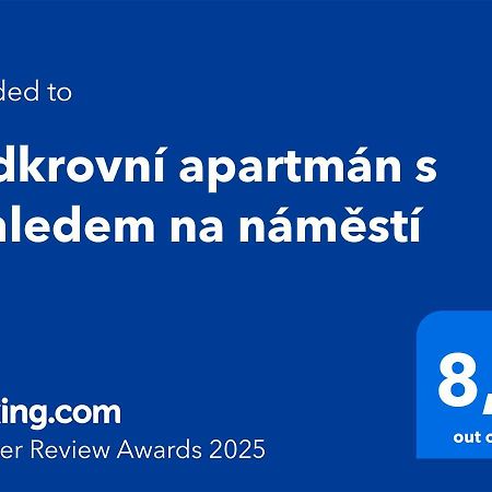 Podkrovni Apartman S Vyhledem Na Namesti Lomnice nad Lužnicí Bagian luar foto